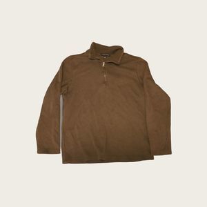 Banana Republic Men's Quarter Zip Brown Size S